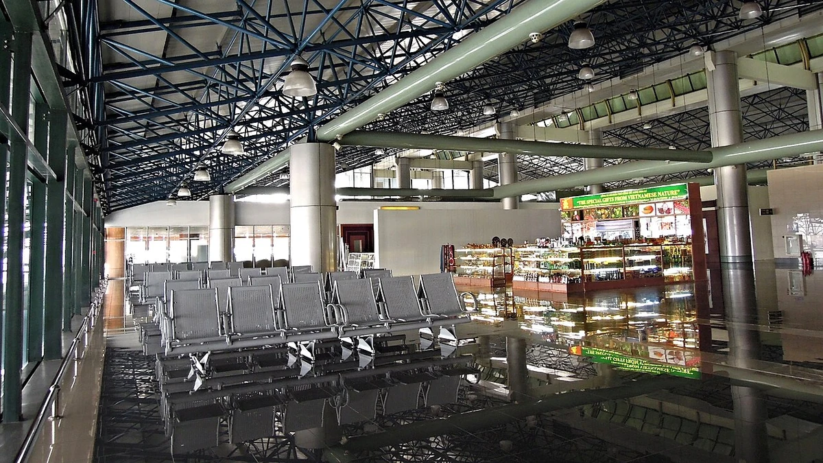 Không gian sân bay Nội Bài trong ảnh tư liệu