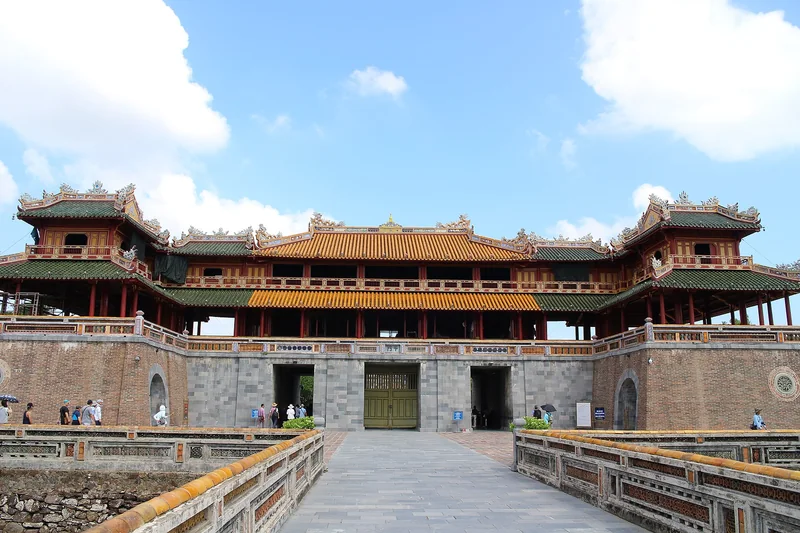 Cổng Ngọ Môn ở Đại Nội Huế