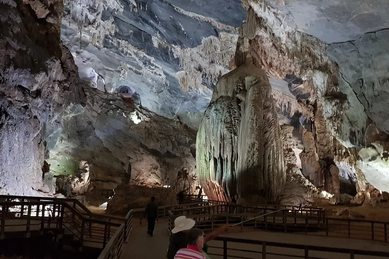 Không gian hang động ở Phong Nha
