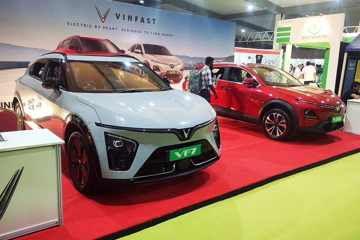 Ảnh minh họa dòng xe VF7