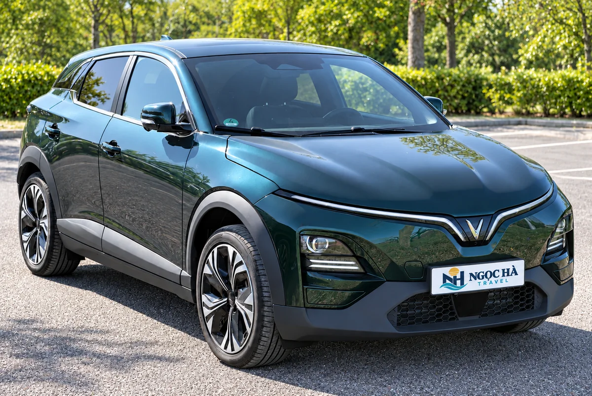 Xe VinFast VF6 minh họa hướng dẫn đặt xe ghép lần đầu — ảnh tư liệu đã chỉnh sửa nhận diện