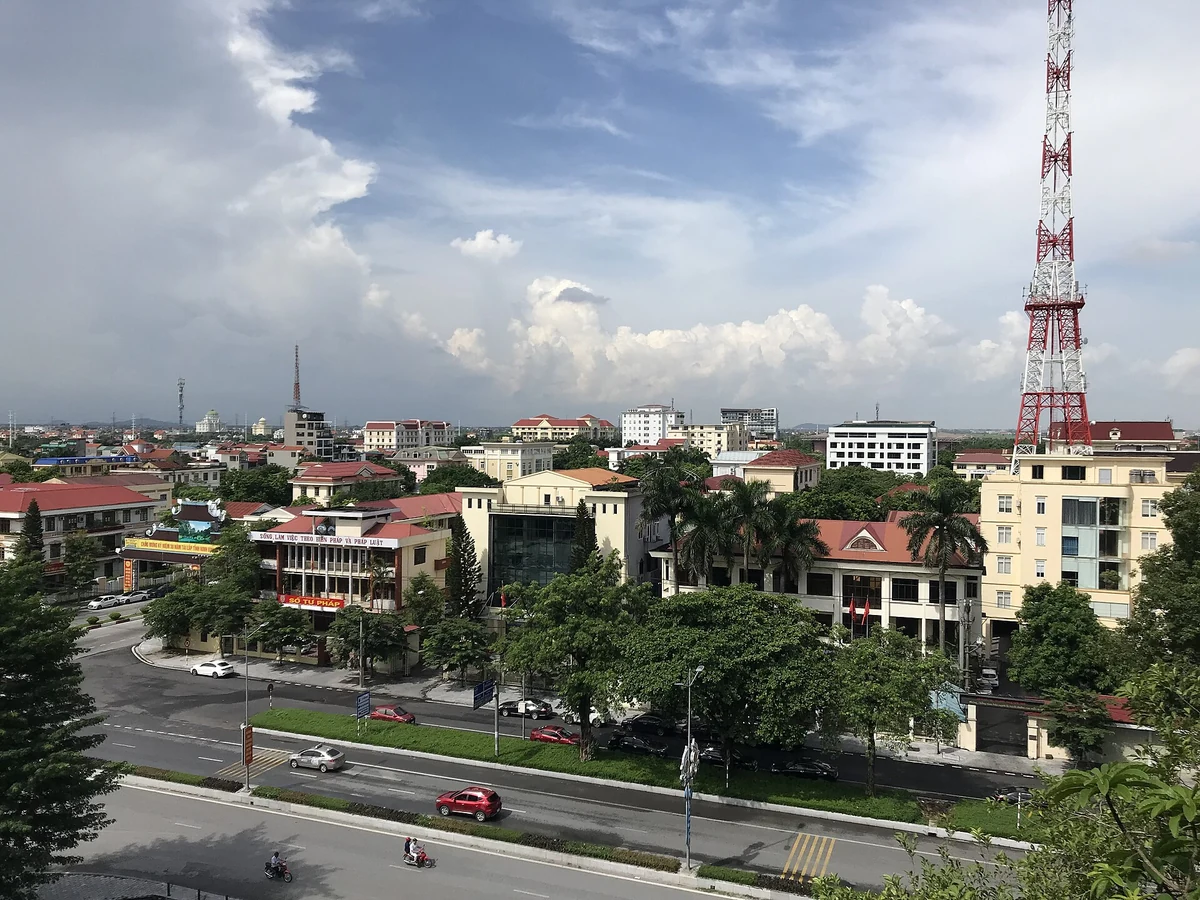 Một góc đô thị Ninh Bình