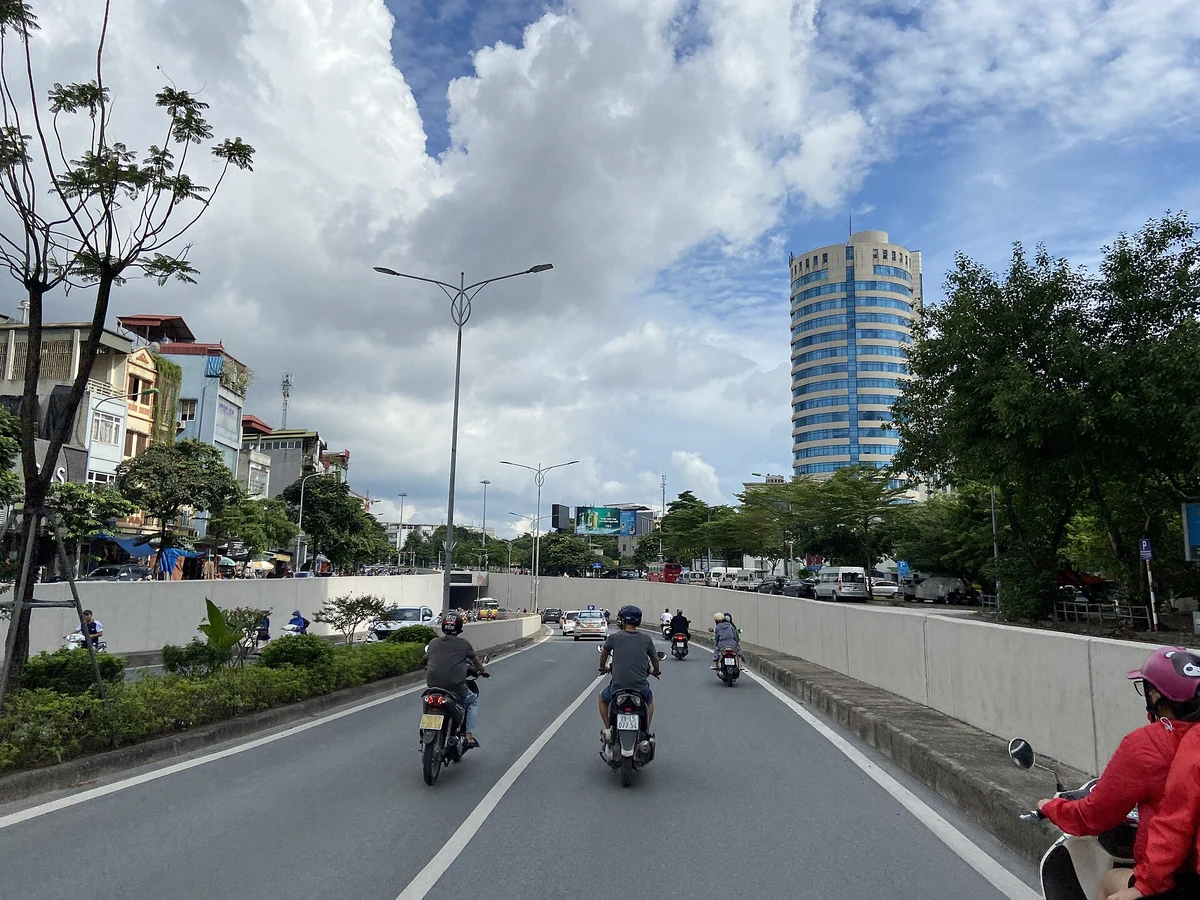 Khu vực hầm Kim Liên tại Hà Nội