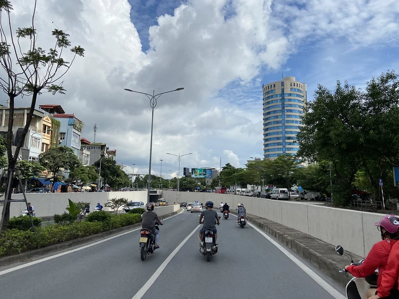 Khu vực hầm Kim Liên tại Hà Nội