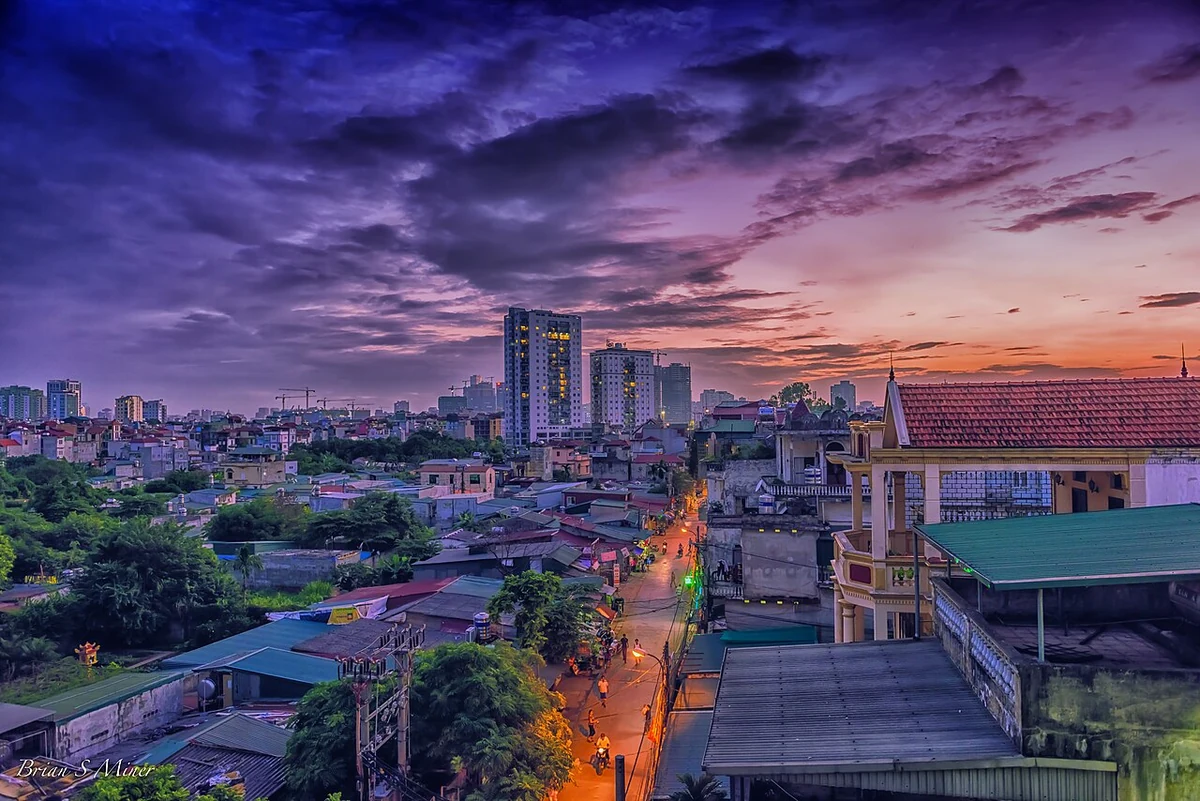 Hà Nội, minh họa bối cảnh một đầu hành trình