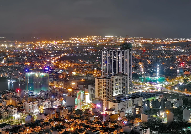 Đường chân trời tại đường Lê Hồng Phong, Hải Phòng