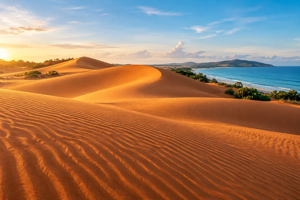 Ảnh minh họa cảnh quan Mũi Né cho trang tour du lịch Ngọc Hà Travel