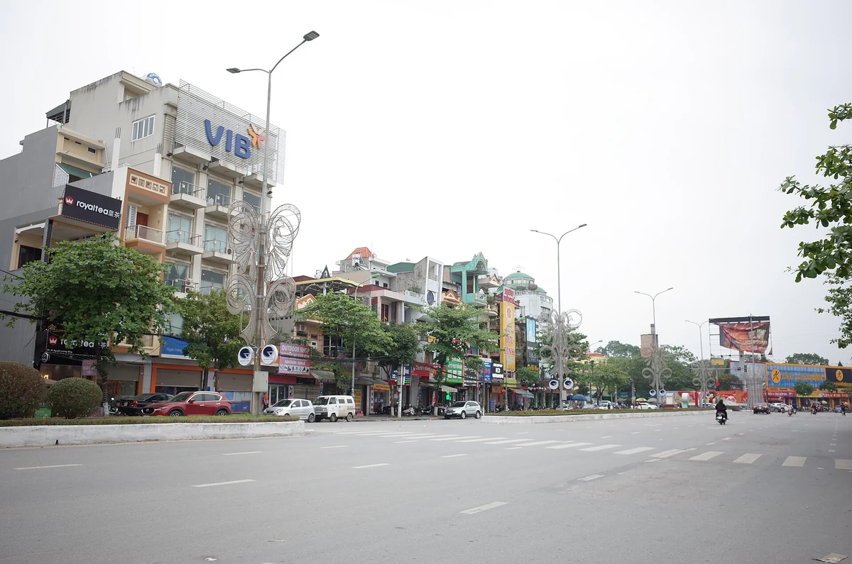 Đường Nguyễn Lương Bằng tại khu vực Hải Dương